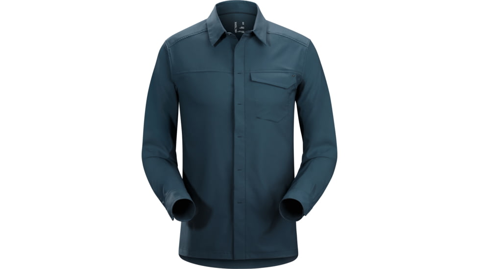 Arc'teryx Skyline Long Sleeve Shirt - Men's-Nighthawk-Large