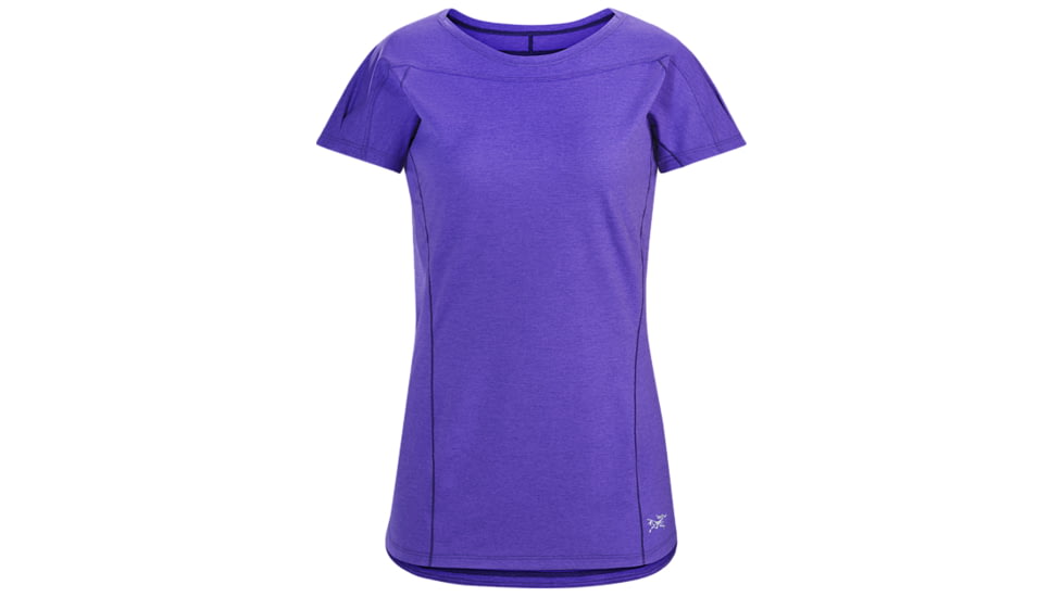Arc'Teryx Taema Crew Women's Short Sleeve, Mauveine, Small, 328801