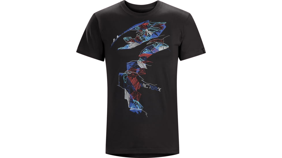 Arc'teryx Tantalus Short Sleeve T-Shirt - Men's-Black-Small