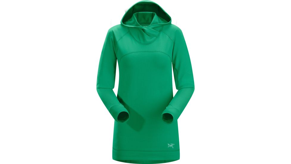 Thaleia Hoody - Womens-Emerald Jade-Large