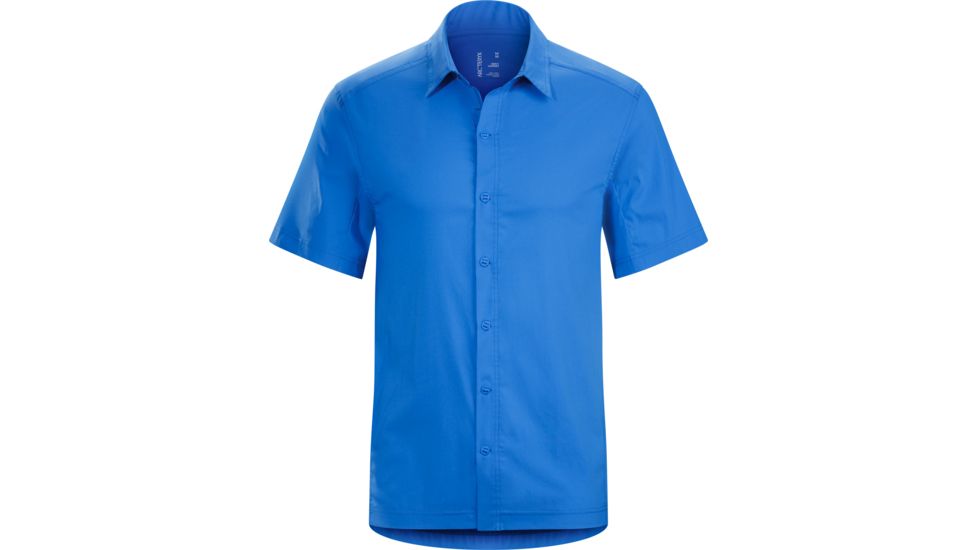 Arc'teryx Transept Short Sleeve Shirt - Men's-Deja Blue-Small