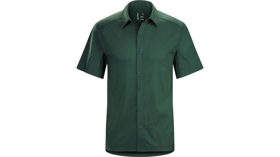 Arc'teryx Transept Short Sleeve Shirt - Men's-Hemlock-Large