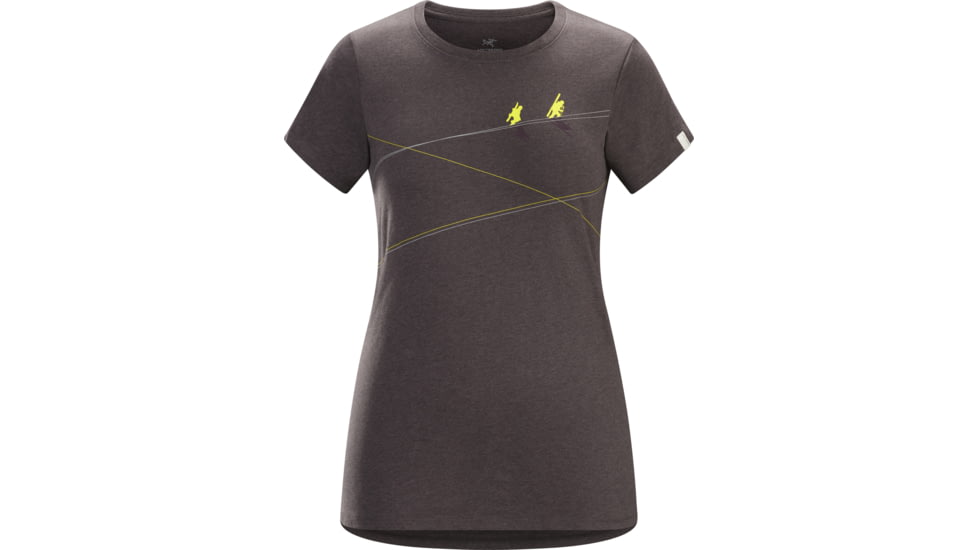 Arc'teryx Up Slope Short Sleeve T-Shirt - Women's-Heathered Mirage-X-Small