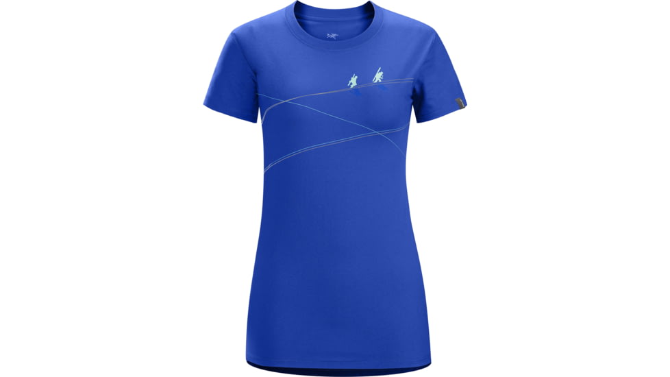 Arc'teryx Up Slope Short Sleeve T-Shirt - Women's-Somerset Blue-X-Small