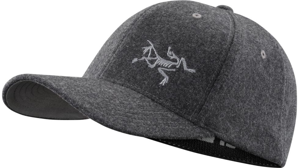 Arc'teryx Wool Ball Cap - Men's-Heather Charcoal-L/XL