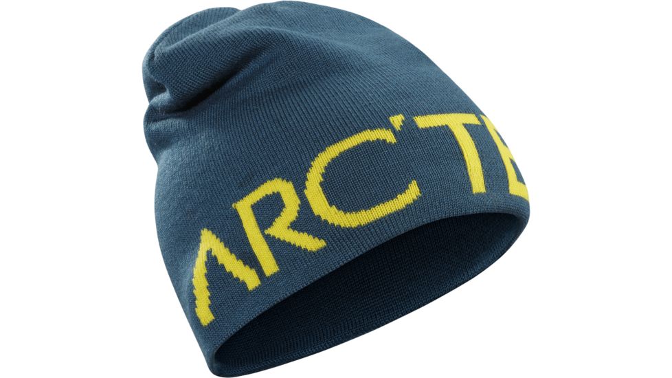 Arc'teryx Word Head Long Toque Beanie-Legion Blue/Fennel