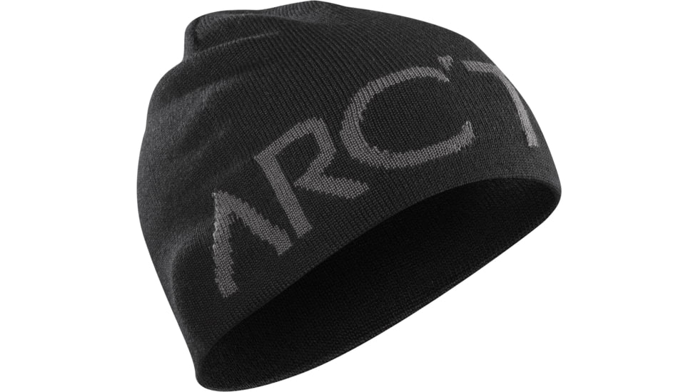 Arc'teryx Word Head Toque - Men's-Black/Iron Anvil-One Size
