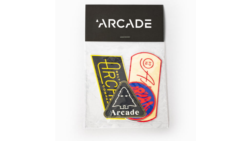 Arcade Belts Arcade Sticker Pack, Multi, One Size, arcade-sticker-pack