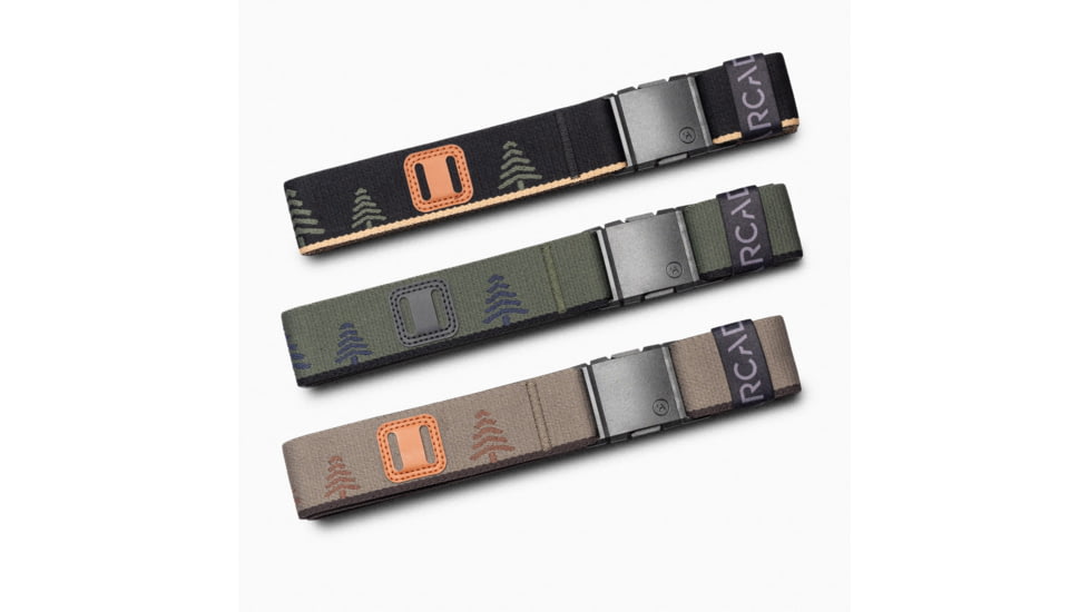 Arcade Belts Blackwood Belt Kit, Standard/Standard, 1.5in Width, Black/Sand/Dunes/Bay/Ivy, 30-40 inch, blackwood-belt-kit