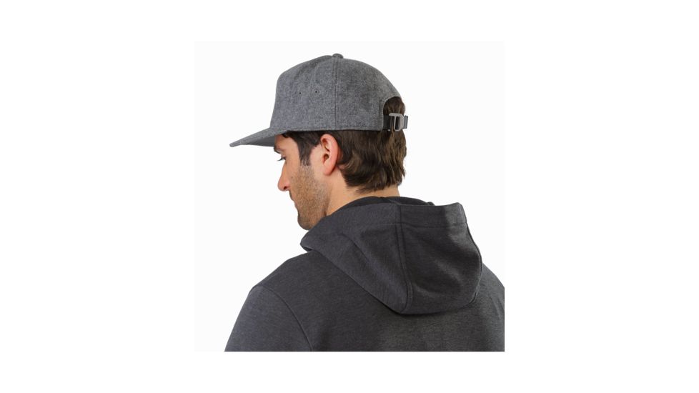 Arcteryx 7 Panel Wool Ball Cap - Transition, Grey Heather, 396373