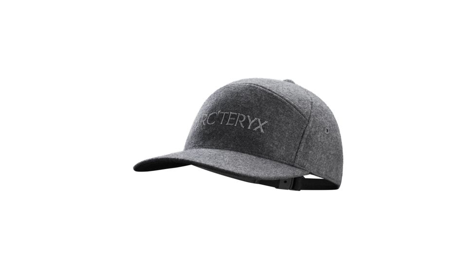 Arcteryx 7 Panel Wool Ball Cap - Transition, Grey Heather, 396373
