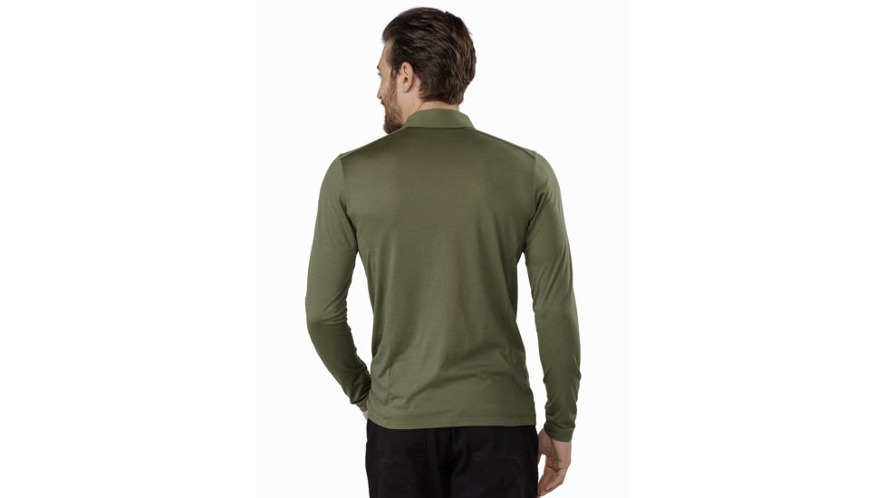 Arcteryx A2B Long Sleeve Polo - Mens, Wildwood, Extra Large, 398896