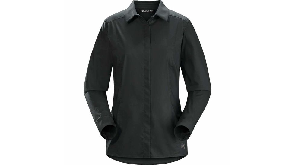 ArcTeryx A2B LS T-Shirt, Black, L, 188201