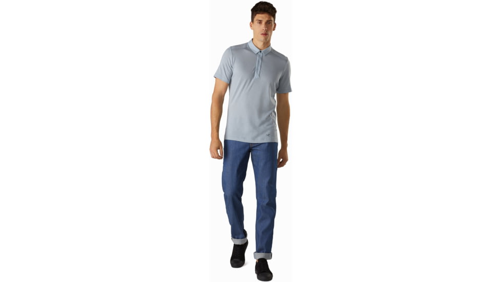 Arcteryx A2B Short Sleeve Polo - Mens, Aeroscene, Medium, 417734
