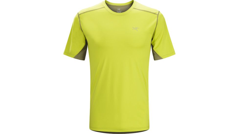 Accelero Comp Short Sleeve Tee - Mens-Genepi Green-Small