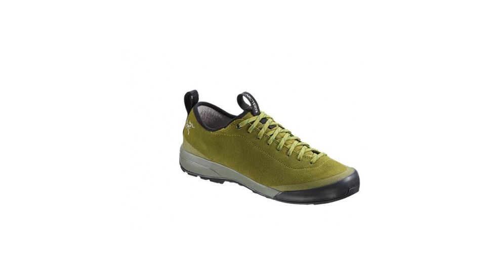 Arcteryx Acrux SL Leather Approach Shoe - Mens, Carmanah/Evergreen, 10.5, 20731-Carmanah/Evergreen-10.5