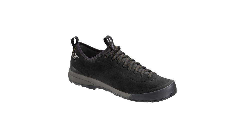 Arcteryx Acrux SL Leather GTX Approach Shoe - Mens, BLACK/Shark, 7.5, 21140-BLACK/Shark-7.5