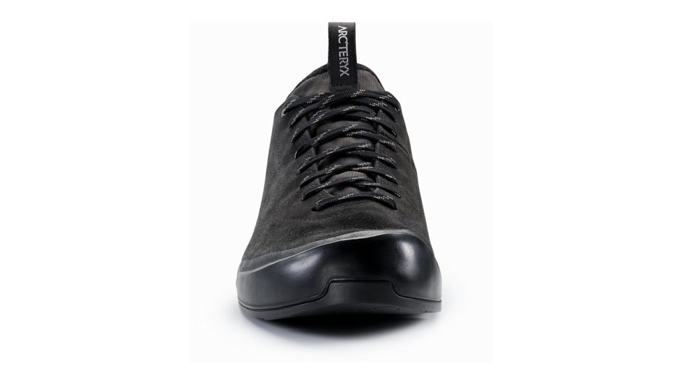 Arcteryx Acrux SL Leather GTX Approach Shoe - Mens, BLACK/Shark, 7.5, 21140-BLACK/Shark-7.5