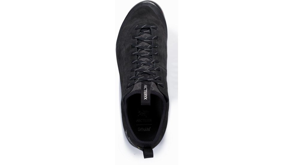 Arcteryx Acrux SL Leather GTX Approach Shoe - Mens, BLACK/Shark, 7.5, 21140-BLACK/Shark-7.5
