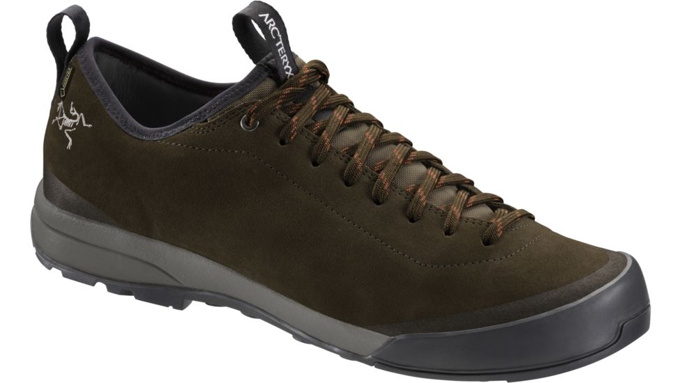 Arcteryx Acrux SL Leather GTX Approach Shoes - Mens, Wren/Teak, 8, 21140-322500-8