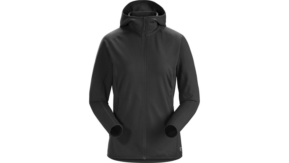 Arc'teryx Adahy Stretch Fleece Hoody - Womens, Black, Small, 376875