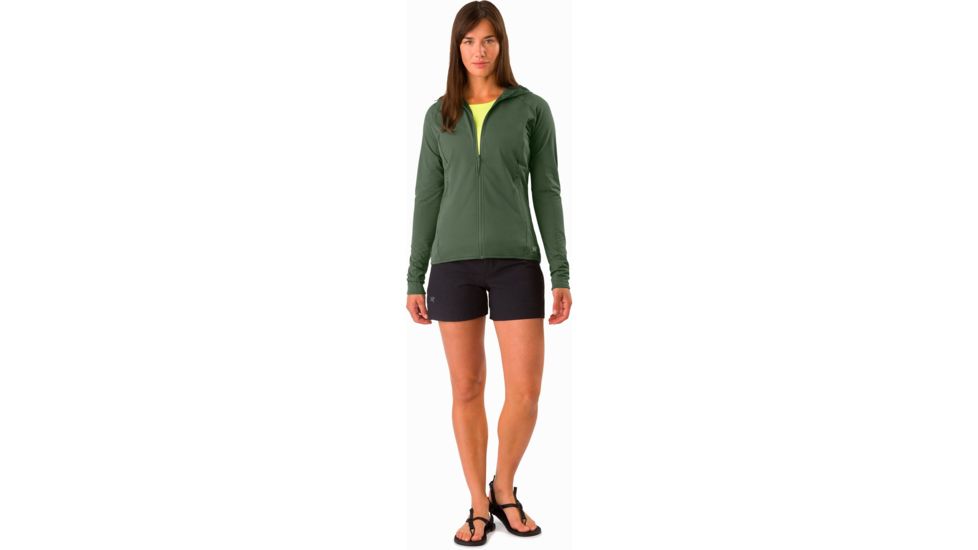 Arc'teryx Adahy Stretch Fleece Hoody - Womens, Larix, Medium, 376869