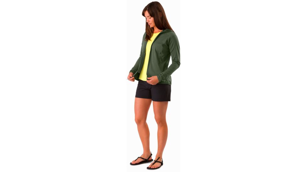 Arc'teryx Adahy Stretch Fleece Hoody - Womens, Larix, Medium, 376869