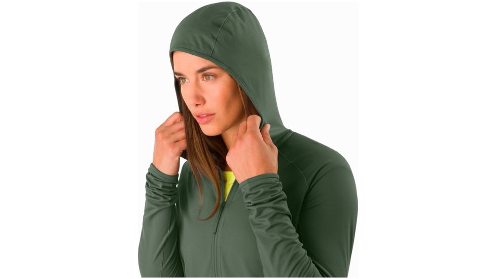 Arc'teryx Adahy Stretch Fleece Hoody - Womens, Larix, Medium, 376869