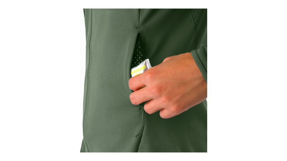 Arc'teryx Adahy Stretch Fleece Hoody - Womens, Larix, Medium, 376869