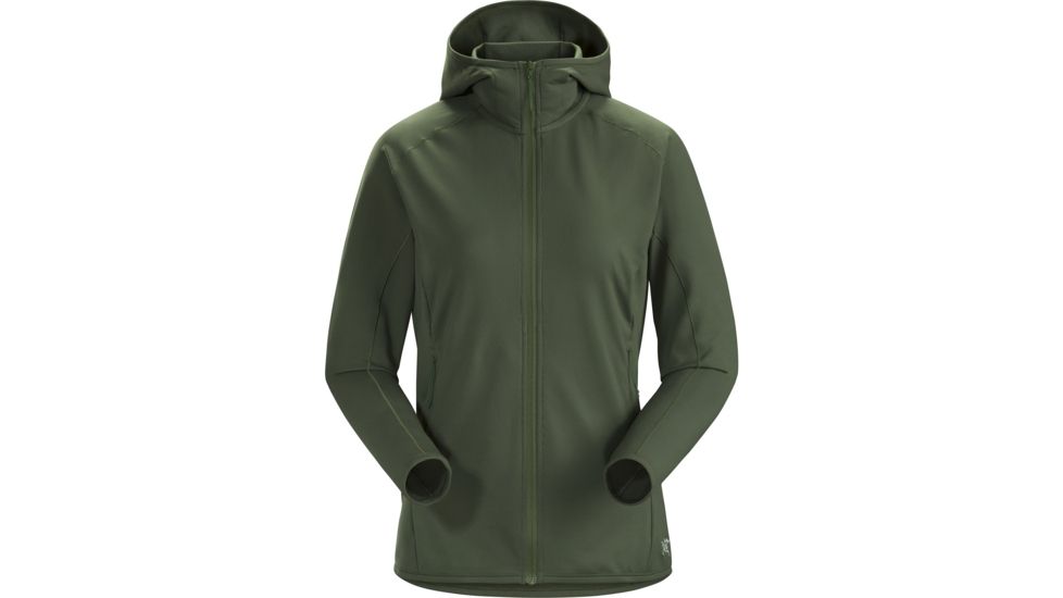 Arc'teryx Adahy Stretch Fleece Hoody - Womens, Larix, Medium, 376869