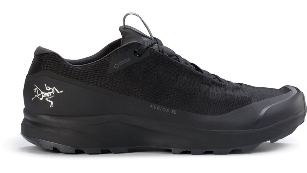 Arcteryx Aerios FL GTX Hiking Shoes - Mens, Black/Pilot, 10.5, 400242