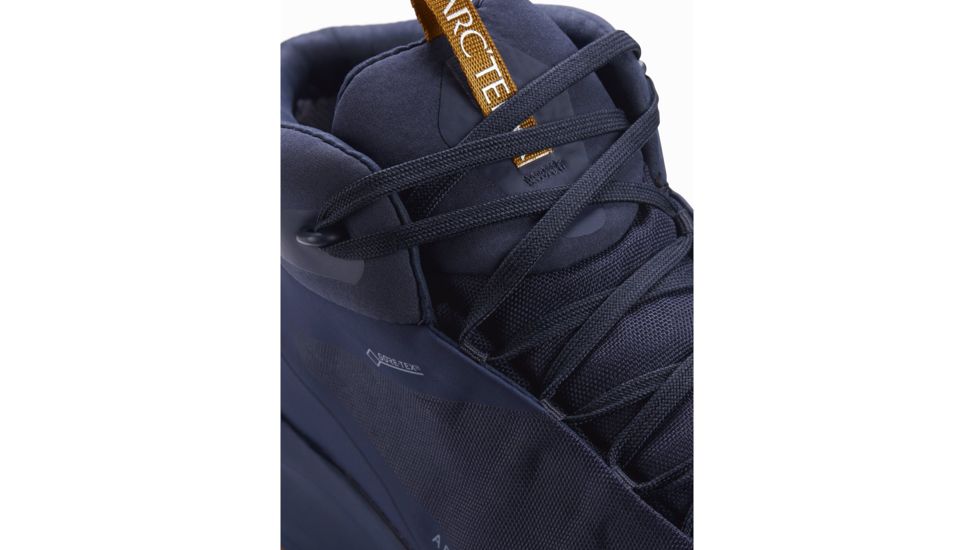 Arcteryx Aerios FL MID GTX Hiking Shoes - Mens, Cobalt Moon/Yukon, 7.5, 439389