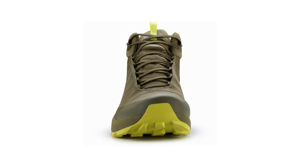 Arc'teryx Aerios FL MID GTX Hiking Shoes - Men's, Taan Forest/Lampyres, 11.5, 24116-400198-11.5