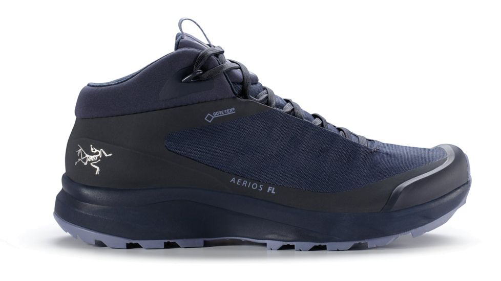 Arcteryx Aerios FL MID GTX Hiking Shoes - Womens, Black Sapphire/Binary, 5, 400213