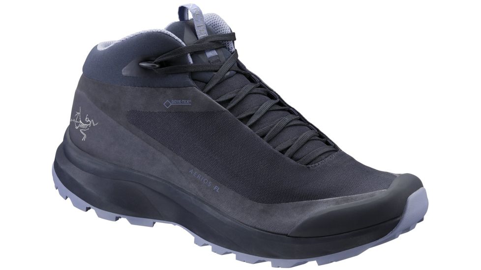 Arcteryx Aerios FL MID GTX Hiking Shoes - Womens, Black Sapphire/Binary, 5, 400213