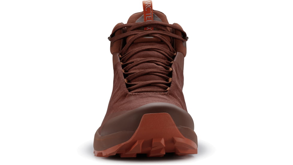 Arcteryx Aerios FL MID GTX Hiking Shoes - Womens, Redox/Boreal Burn, 10, 24733-400234-10