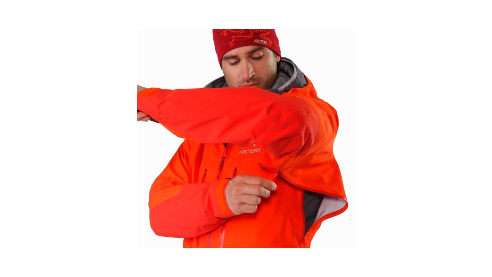 Arc'teryx Alpha AR Jacket - Men's, Flare, Extra Large, 351068
