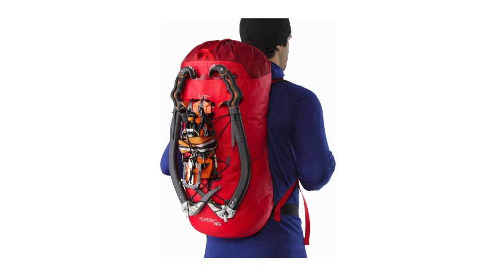 Arc'teryx Alpha FL 45 Backpack, Cardinal, Regular, 287182