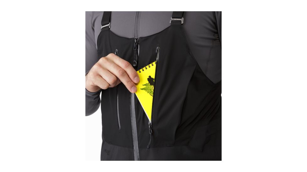 Arcteryx Alpha Sv Bib - Mens, Black, Medium, 304955