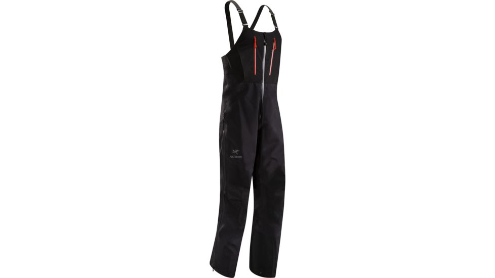 Arcteryx Alpha SV Bib - Mens-Black-Large-Regular Inseam