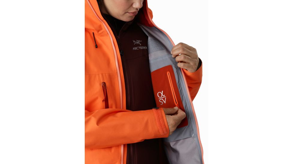 Arcteryx Alpha Sv Jacket - Womens, Awestruck, Extra Small, 391744