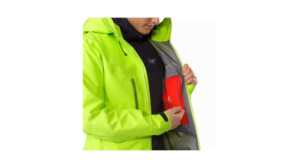 Arc'teryx Alpha SV Jacket - Women's, Titanite, Small, 349891