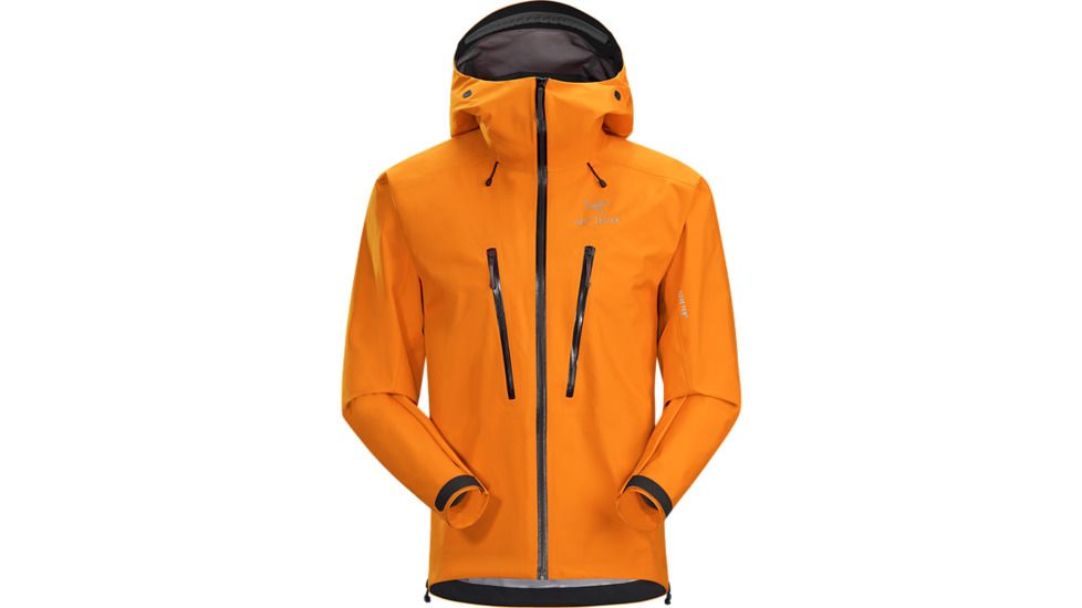 ArcTeryx Alpine Guide Jacket- Mens, Blaze, Small, 355995