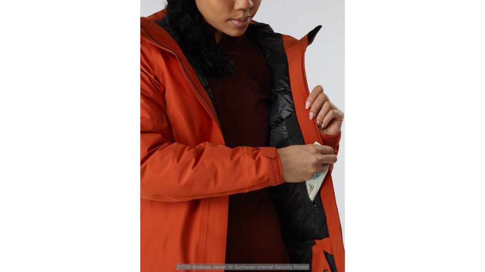 Arcteryx Andessa Jacket - Womens, Sunhaven, Large, 393006