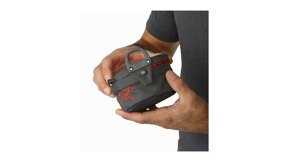 Arc'teryx Aperture Chalk Bag, Pilot/Flare, Large, 328893