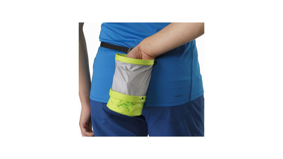 Arc'teryx Aperture Chalk Bag, Titanite/Pegasus, Small, 328879