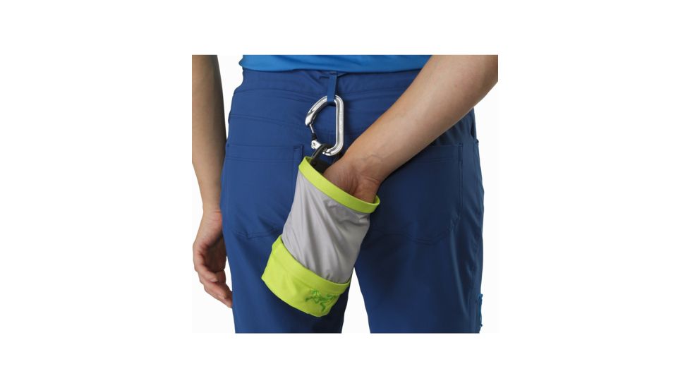 Arc'teryx Aperture Chalk Bag, Titanite/Pegasus, Small, 328879