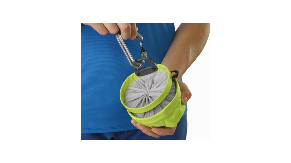 Arc'teryx Aperture Chalk Bag, Titanite/Pegasus, Small, 328879