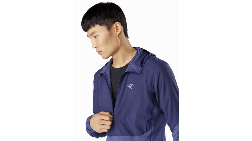 Arcteryx Aptin Zip Hoody - Mens, Algorhythm, Extra Large, 395611