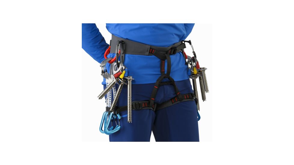 Arc'teryx AR-385a Harness - Mens, Pilot/Flare, Extra Large, 328876